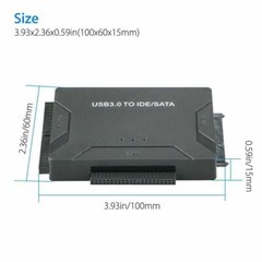 External Hard Drive Reader Recovery Converter for Universal 2.5″ 3.5″ HDD/SSD CD