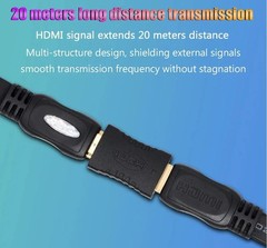 4K HDMI Extender Female To Female Converter Extension Audio Adapter For Monitor