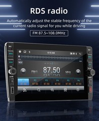 9in Double Din Stereo Car Radio Android 12 For Apple Carplay BT GPS WIFI 1G+32G