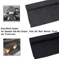 Speaker Box Carpet For Sub Woofer Wrap Car Trunk Liner Under-felt Lot 78″Wide