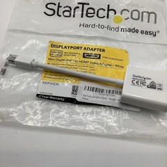 StarTech MDP2HDW Mini DisplayPort to HDMI Adapter Converter | New