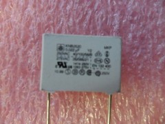 22nF 0.022uF 250V POLYPROPYLENE CAPACITOR MKP Y2 R15mm KNB2520 (10 PER LOT)