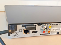 DYNEX Blu-Ray DVD Player Model DX-WBRDVD1. HDMI Wi-Fi 1080p. TESTED WORKS.