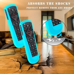 Cover for Dish Network Remote, Case TV Remote Control Glow Sky Blue
