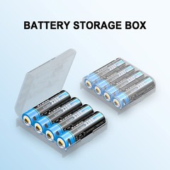 Kratax 1.5V USB AA AAA Rechargeable Li-Ion Batteries AA AAA Lithium Batteries