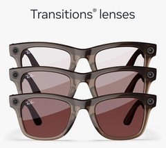 LIMITED EDITION – Ray Ban Meta Warm Stone Transition Lenses Watermelon Red