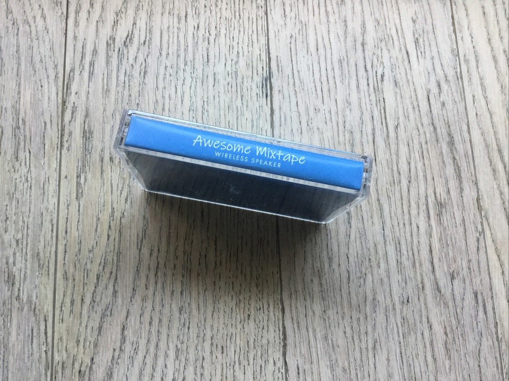 Retro Awesome Mixtape Cassette Bluetooth Wireless Speaker NEW