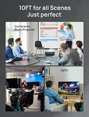 10K HDMI Cables.1 10FT-Pack 48Gbps 8K@60Hz 4K Ultra High Speed 10FT 2 Red