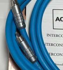 Acrolink 7N-A2110III RCA Cable 1.5m Pair Hi-End Interconnect Boxed Manual Tested