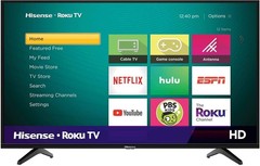 Hisense 43″ Class FHD (1080p) Roku Smart LED TV – 43H4030F4