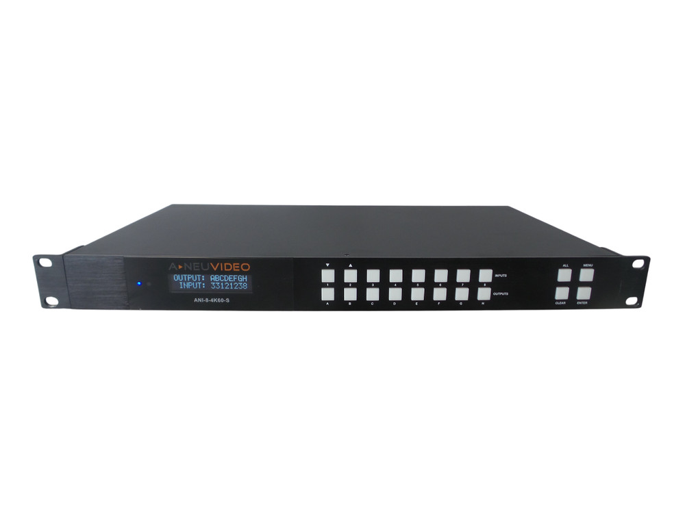 A-Neuvideo ANI-8-4K60-S HDMI Matrix Switcher – Free Shipping