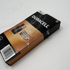 Duracell CopperTop Alkaline D Batteries 14 Pack Exp 2035 – Open Box
