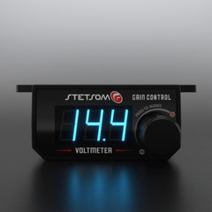 Stetsom Universal Bass, with Voltmeter & High to Low Converter & Switch ON / OFF