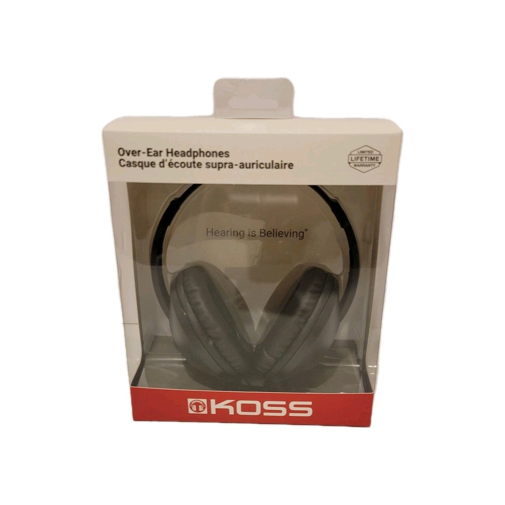 Koss Over The Ear Headphones Black