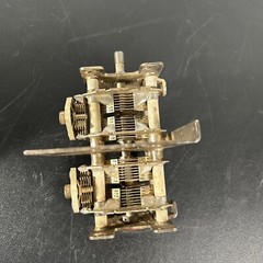 Radio Condenser Co. N/A Variable capacitor, dual 2-gang. Tuning.