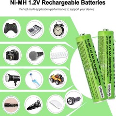 NI-MH AAA 1.2 V 1100mah AAA Rechargeable Batteries for Panasonic Cordless Phones