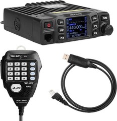 All-In-One RT95 Mobile Transceiver – 180° Rotatable LCD & Easy Setup Included