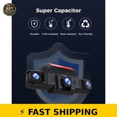ZMOPO 4 Channel Dash Cam 1080P GPS 5G WiFi Night Vision with 128GB Card