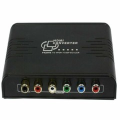 HDMI to RGB Ypbpr Component Video Audio Converter Adapter HDMI in to Component