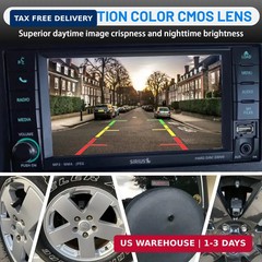 EWAY Classic 1.0 Backup Camera for Jeep Wrangler Spare Tire Mount 2007-2018, Rea