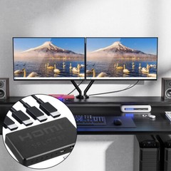 HDMI Splitter 1 In 4 Out 4K UHD HD 1080P 4-Port Repeater Splitter Amplifier 1×4
