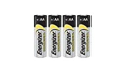 4 Energizer Industrial AA Alkaline Batteries (EN91, LR6)