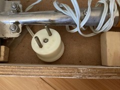 Vintage Soldering iron ERA USSR Wooden Box Russian Soviet Union