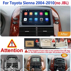 7″ Car Radio Apple CarPlay Android Auto GPS Stereo For Toyota 4Runner 2003-2009