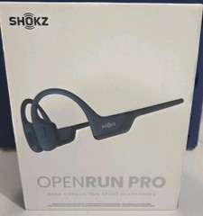 Shokz OpenRun Pro Bone Conduction Open-Ear Sport Headphones S810 -Steel Blue