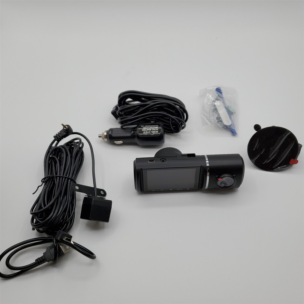 Dash Cam, 3 Channel Dash Cam, 1080P Dash Cam Front and Inside, Triple Dash Cam