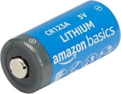 6-Pack Non-Rechargeable CR123A Lithium Batteries, 3 Volt, up to 10-Year Shelf Li