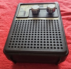 Vintage Kmart AM Portable Radio Model 31-12 S.S. Kresge Hong Kong Tested Works