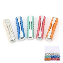 Yctze 200Pcs Auto – 5A/8A/10A/16A/25A Fuse European 32V Boxed Assorted Automo…
