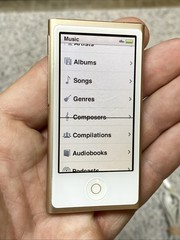 Apple iPod Nano 7th Gen Gold 16GB Model A1446 Touchscreen Tested Nice Condition