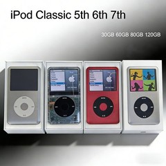 New Modded Apple iPod Classic 5th 6th 7th Generation 80GB 256GB 512G SSD 2000mAh
