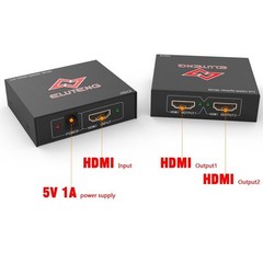 4K HDMI Splitter 1 in 2 out Ultra HD HDCP HDMI 30Hz HDMI Switch 1×2 1080P 3D