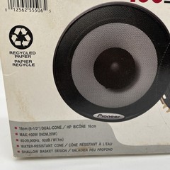 6.5 Inch Dual Cone Speakers Pioneer TS-163P 100W 16cm New In Box