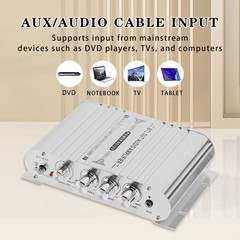 2.1 Bluetooth Stereo Hifi Car Amplifier Amp Sound Speaker EDR Audio LED Home💫