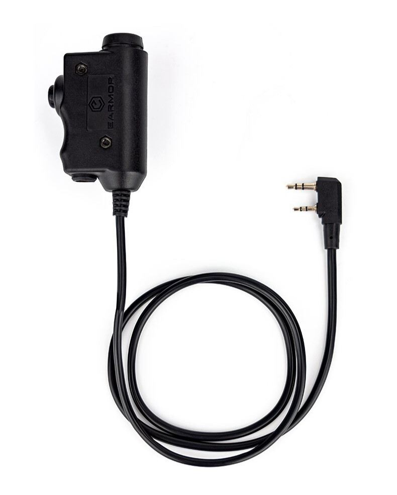 EARMOR Military standard PTT For Kenwood, Baofeng, Woxoun Tactical Headset