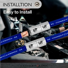 Conext Link WCT0N-2 Wire Coupler Terminal Butt Connector With Set 1/0 Gauge