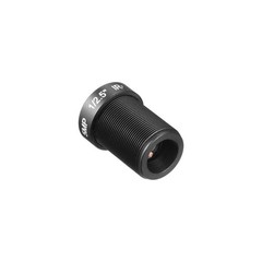 uxcell 6mm 5MP F2.0 FPV CCTV Camera Lens Wide Angle for CCD 6mm-5MP, Black