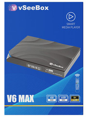vSeeBox V6 Max Android Streaming Box with 4GB + 64GB WiFi 6, Free Shipping