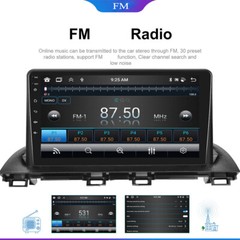 9″ Quad Core Car Radio For Mazda 3 Axela 2014-2019 Android GPS Stereo 4GB+64GB