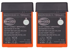 (3 Pack) BA225030 6V Ni-Mh Battery For HBC Crane remote Pump truck battery US