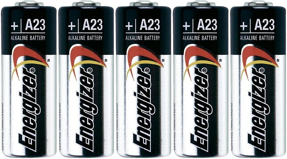 Energizer A23 12v Alkaline Batteries (Pack of 5)