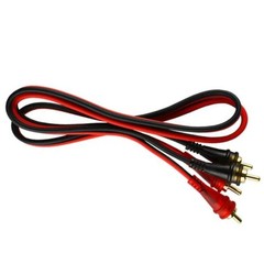 10 ft Frosted AMF RCA Cables (Single) / AP-AMF-10 Audiopipe