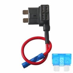 5 Set Car 12V Add-a-circuit Fuse TAP Adapter with 15 Amp Standard Blade Fuse Kit