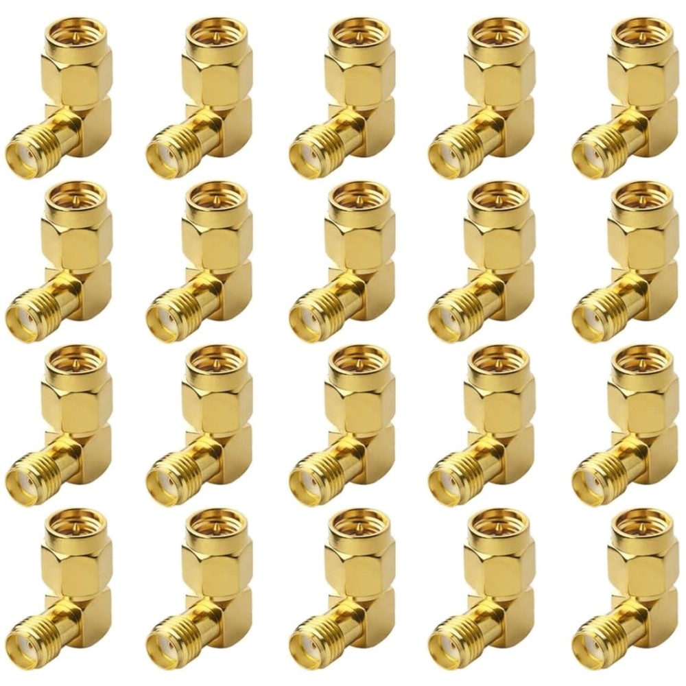 Gold-Plated SMA Male Female Adapters