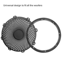 8Inch High Excursion Black Steel Mesh Subwoofer Grille