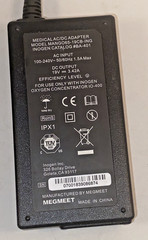 Inogen Power Supply #BA-401, Original OEM Unit, Not a Knock-off. Has Power Cord!